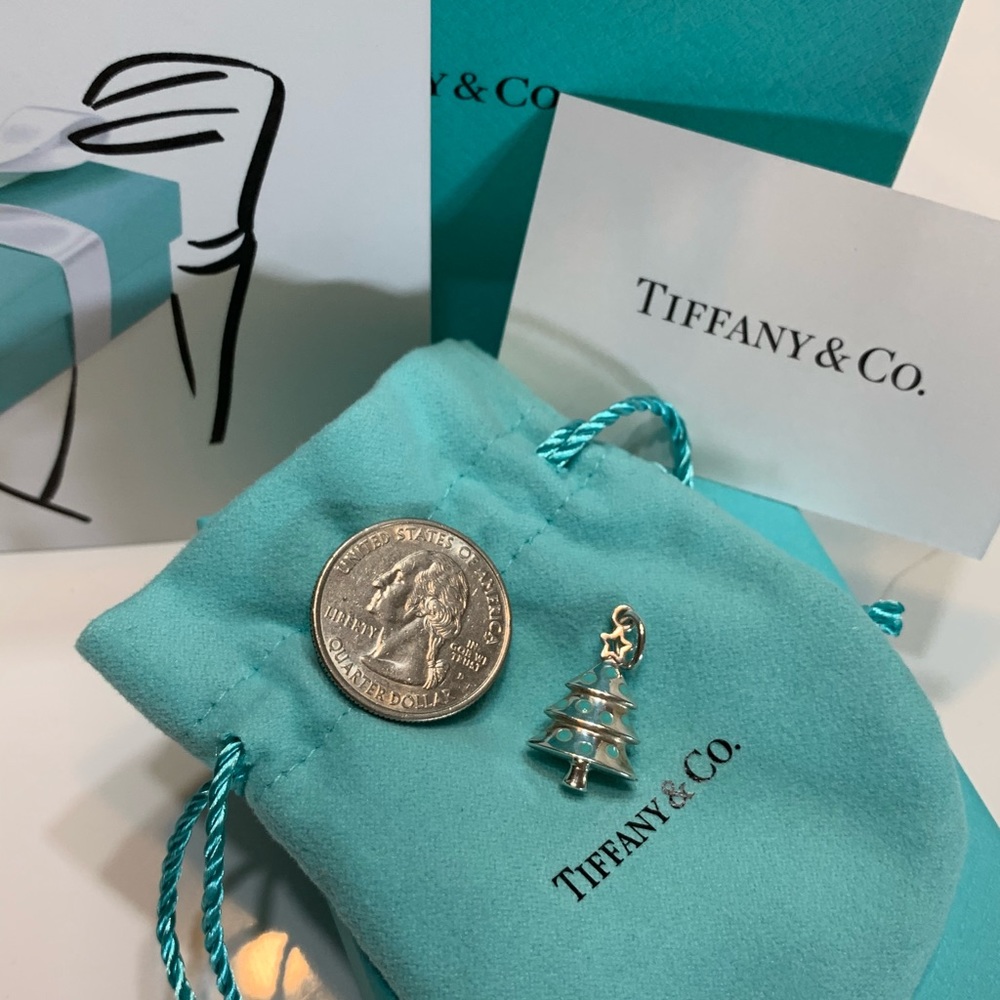 Retired Tiffany & Co. Christmas tree charm